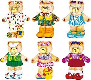 Joc de masa Bino Bear Family 88016