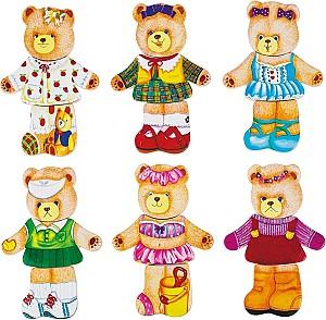 Joc de masa Bino Bear Family 88016