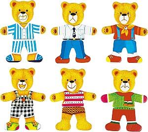 Joc de masa Bino Bear Family 88016