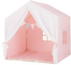 Cort pentru copii Costway TP10135PI Pink/White
