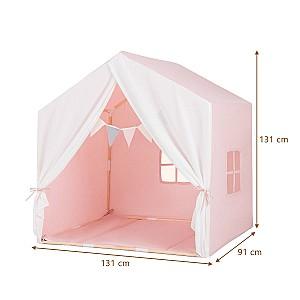 Cort pentru copii Costway TP10135PI Pink/White