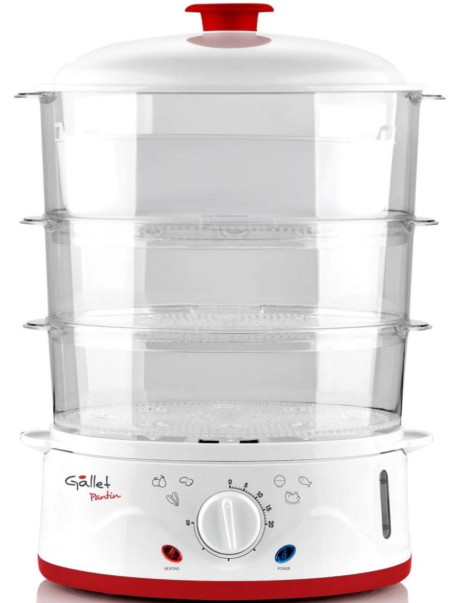 Aparat de gatit cu aburi GALLET Pantin CUV 962 White/Red