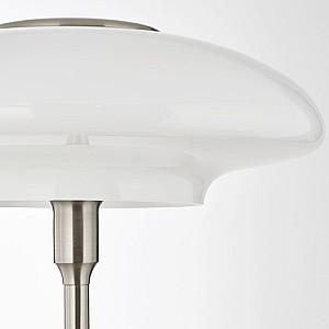 Lampa de masa IKEA Tallbyn opal sticlă 40cm Nichelat
