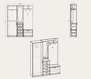 Antreu KompaniT Tamara Atelie deschis (Gri)