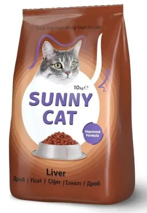 Hrana uscata pentru pisici Sunny Cat Adult Liver 10kg