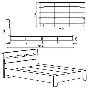 Pat KompaniT Stil-160 Stejar sonoma