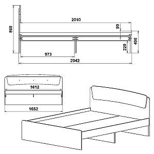 Pat KompaniT Clasic-160 Combi stejar sonoma