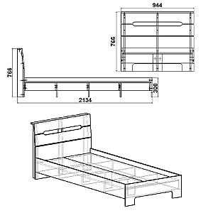 Pat KompaniT Stil-90 Stejar sonoma
