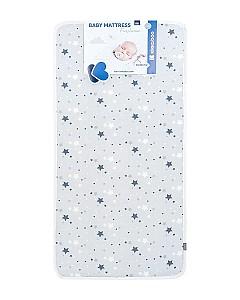 Saltea pentru copii Kikka Boo Fantasia Stars Grey, 120x60x7 cm