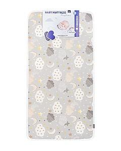 Saltea pentru copii Kikka Boo Fantasia Clouds Grey, 120x60x7 cm