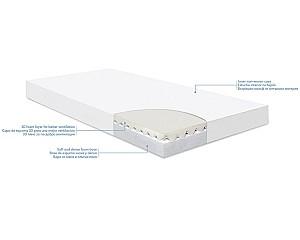 Saltea pentru copii Kikka Boo Night Dream Aloe, 120x60x10 cm