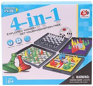 Joc de masa Essa Toys societate magnetic 4 în 1 (S3303)