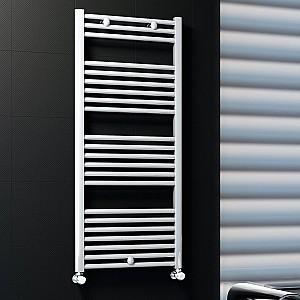 Uscător de prosoape Radiva Haiti Curved White 500x700