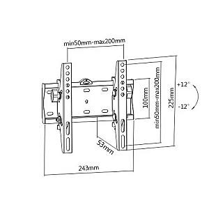 Suport pentru televizor Gembird WM-42T-02