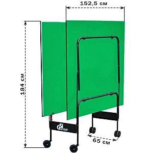 Masa de tenis GSI Sport Athletic Strong Gp-3 Indoor Green