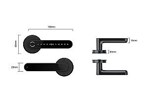 Incuietor inteligent TTTLOCK N31 Black