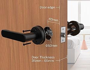 Incuietor inteligent TTTLOCK N31 Black