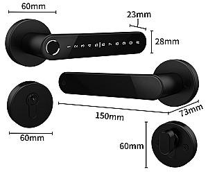 Incuietor inteligent TTTLOCK N33 Black