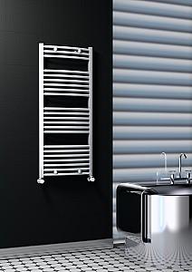 Uscător de prosoape Radiva Haiti Curved White 400x1000