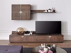 Raft de perete Dogtas GOLD 110cm Nuc (Maro)