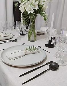 Set de tacimuri Product Polished Cutlery Graphite 24pcs