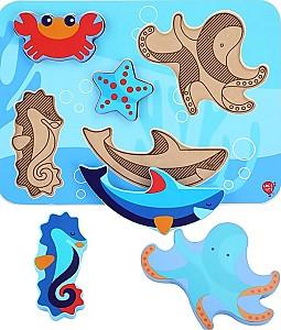 Joc de logica LUCY & LEO Animale Marine 9-LL227