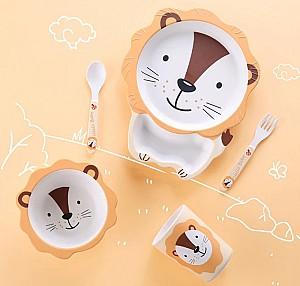 Set de vesela 4Play Lion 5pcs