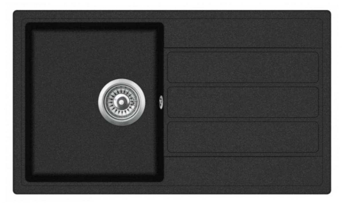 Chiuveta de bucatarie Aquasanita ECO-3-B black