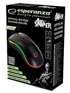 Mouse gaming Esperanza Shadow EGM501