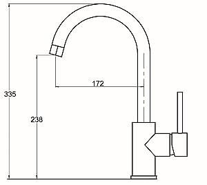 Chiuveta de bucatarie Aquasanita Set SQT101AW 601+5523 601