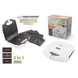 Aparat pentru sandvisuri Esperanza Portabella EKT006W