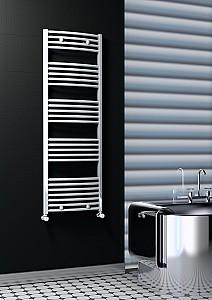 Uscător de prosoape Radiva Radiva Haiti Curved Chrome 400x700