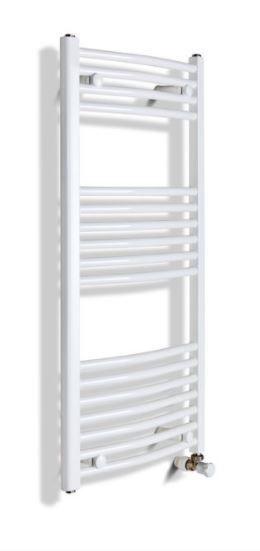 Uscător de prosoape Radiva Curved White