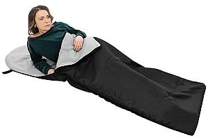 Sac de dormit Enero Camp Quest Negru (00700410)