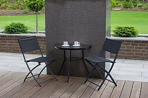 Set mobila de gradina Jumi OM-710313 Negru