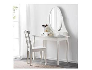 Masa de machiaj IKEA Hemnes cu oglinda 100x50 Alb