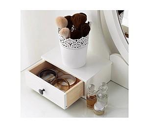 Masa de machiaj IKEA Hemnes cu oglinda 100x50 Alb