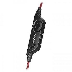 Casti SVEN AP-G890MV Black/Red