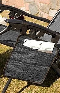 Sezlong Saska Garden 1020204 Negru/Gri