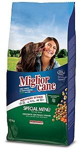 Hrana uscata pentru caini Morando Miglior Cane Special Menu Chicken&Vegetables 10 kg