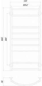 Uscător de prosoape Vivars Classic P9 500x1000