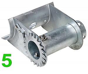 Set pentru joaca PlayPark Set Tiroliana profesionala din otel inoxidabil PROFI