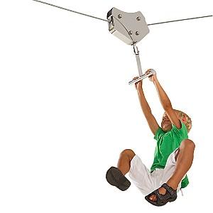 Set pentru joaca PlayPark Tiroliana profesionala PROFI 35m