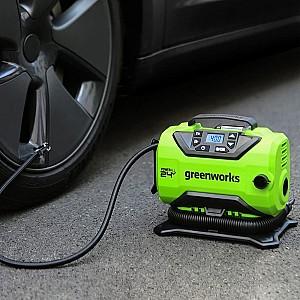 Compresor auto Greenworks G24IN