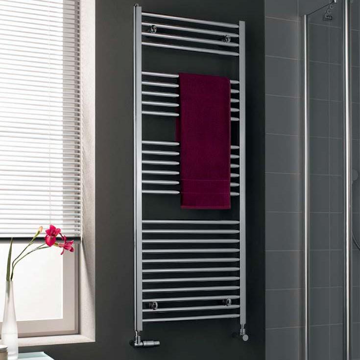 Uscător de prosoape KERMI B24S 805x540 Chrome