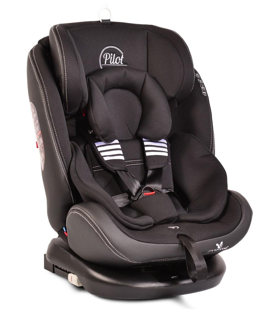 Scaun auto copii Cangaroo Pilot (Black)