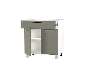 Set mobila bucatarie Fabrik Home Indivi MDF 2200 mm gri închis mat