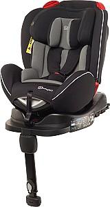 Scaun auto copii BabyGo Fixleg 360 Black