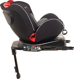 Scaun auto copii BabyGo Fixleg 360 Black
