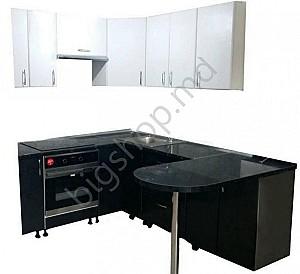 Bucatarie Big kitchen 1.8/2.3 m (white/black)